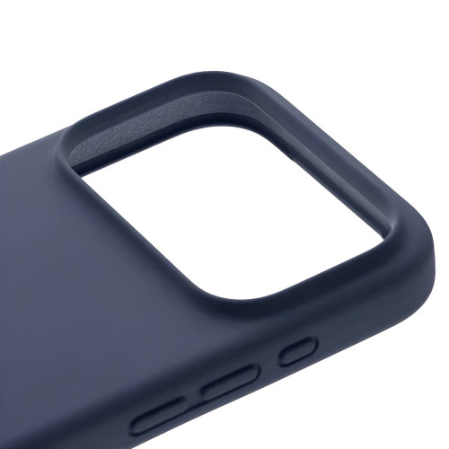 Чехол силиконовый uBear Touch для iPhone 17 Pro Max, синий