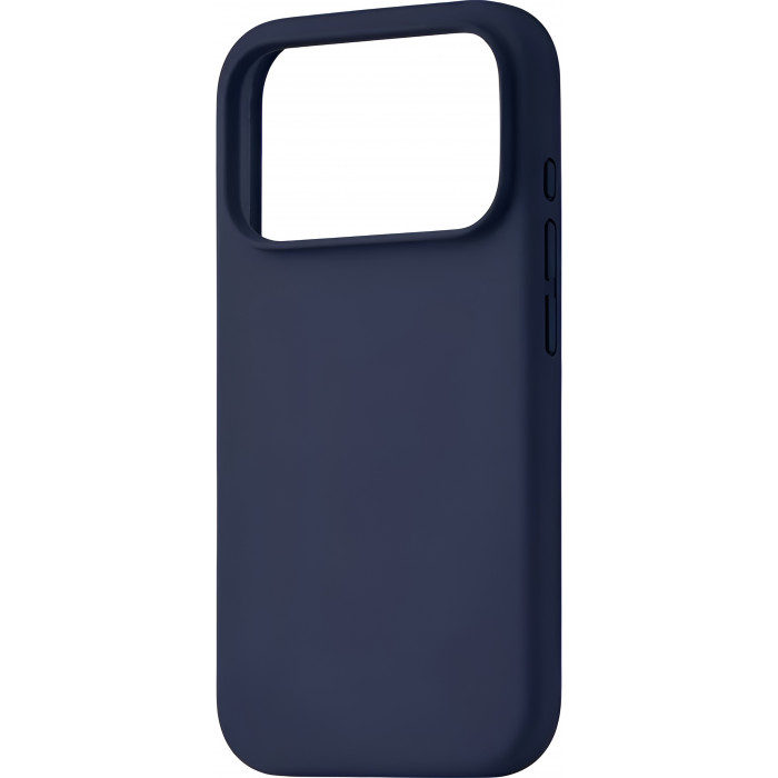 Чехол силиконовый uBear Touch для iPhone 17 Pro, синий