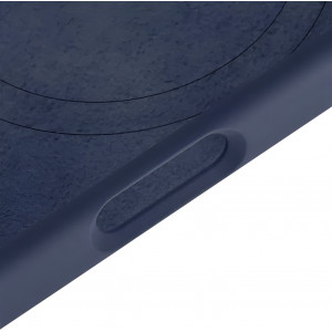 Чехол силиконовый uBear Touch для iPhone 17 Pro, синий