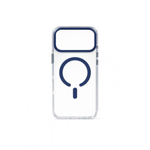 Чехол AceCase CRYSTAL SHIELD для iPhone 17 Pro, Deep Blue