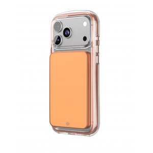 Чехол VLP Bubble Case для iPhone 17 Pro Max, оранжевый