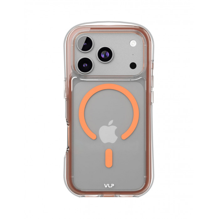 Чехол VLP Bubble Case для iPhone 17 Pro, оранжевый