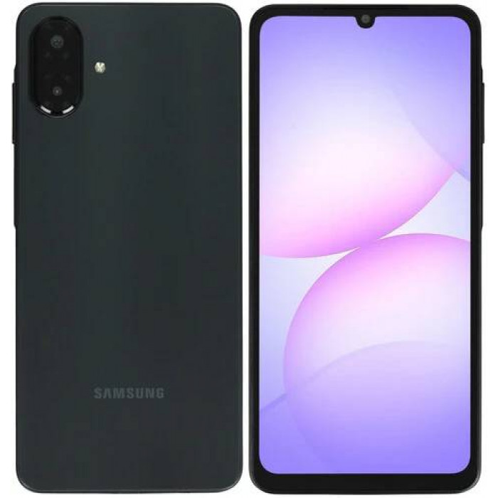 Смартфон Samsung Galaxy A07 6/128GB, Black