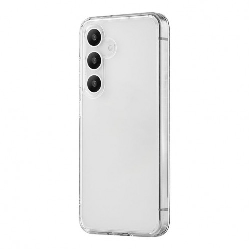 Чехол силиконовый uBear Real для Samsung S24, прозрачный