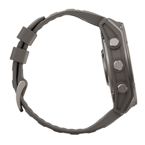 Умные часы Garmin Fenix 9 51mm, Титановый, Ремешок пепельно-серый