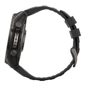 Умные часы Garmin Fenix 9 47mm, Угольно-серый, Ремешок черный