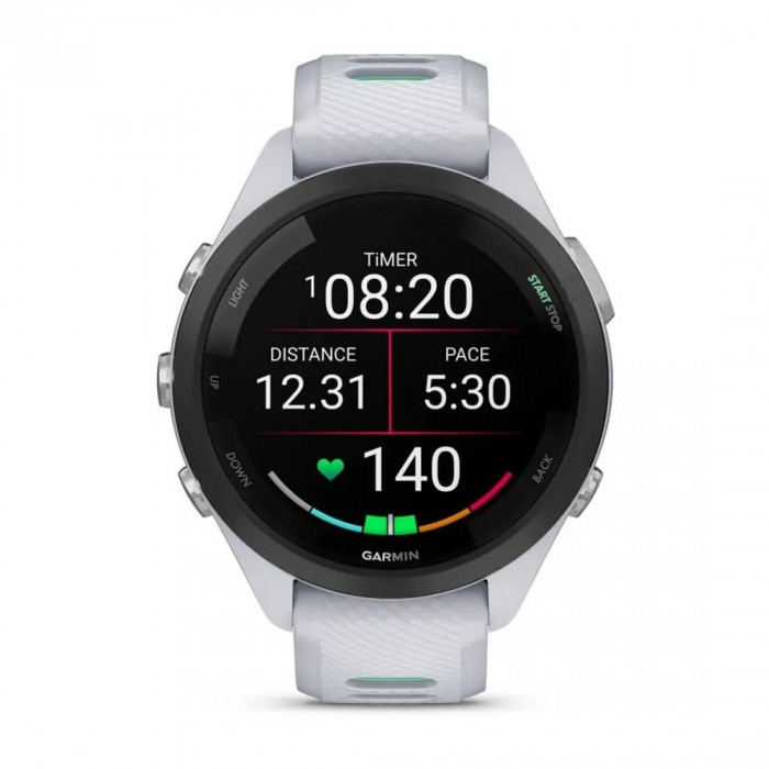 Умные часы Garmin Forerunner 265s, Белый, Ремешок белый