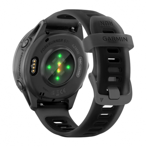 Умные часы Garmin Forerunner 570 42mm, Серый, Ремешок черный