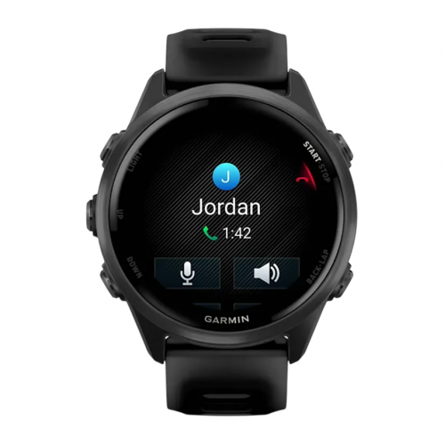 Умные часы Garmin Forerunner 570 42mm, Серый, Ремешок черный