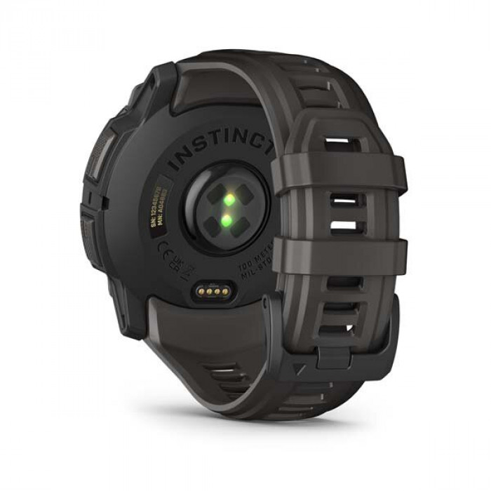 Умные часы Garmin Instinct 3 50mm Amoles Tactical Edition, Черный, Ремешок черный