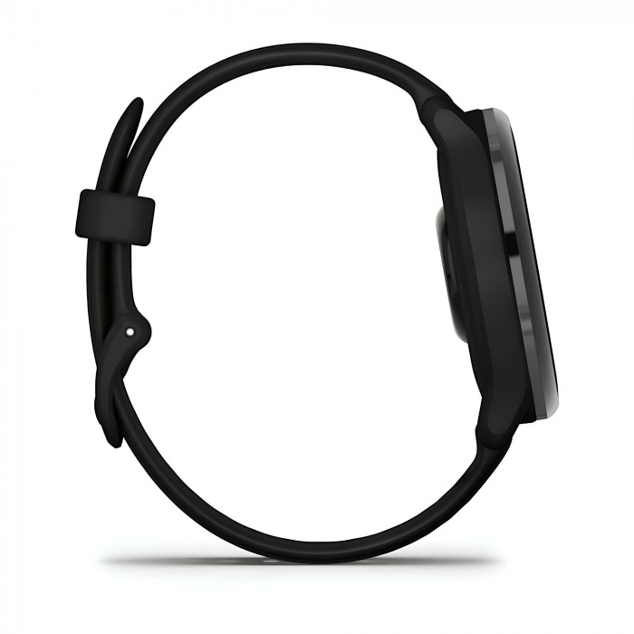 Умные часы Garmin Vivoactive 6, Темно-серый, Ремешок черный