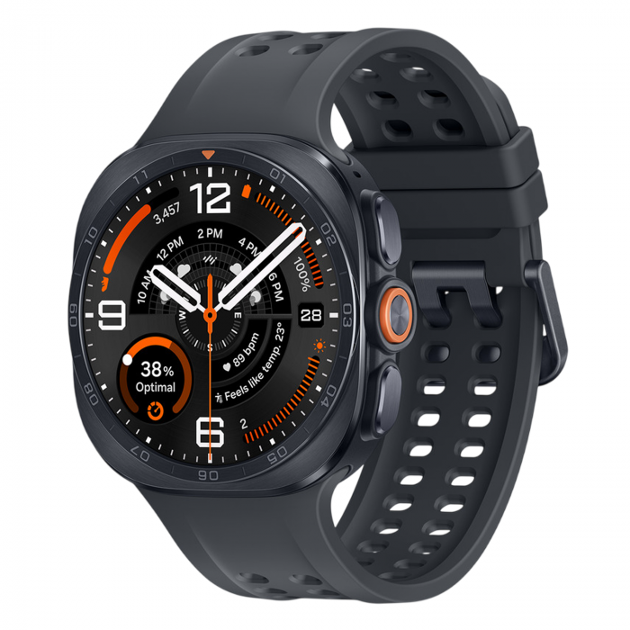 Умные часы Samsung Galaxy Watch Ultra 2 LTE 47mm, Titanium Gray Marine Band Black