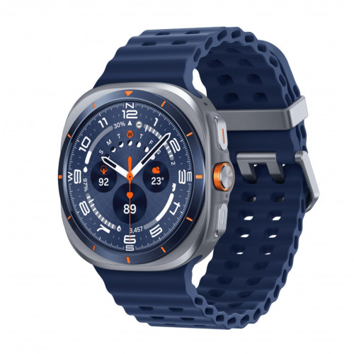 Умные часы Samsung Galaxy Watch Ultra (2025) LTE 47mm, Titanium Blue Marine Band Blue