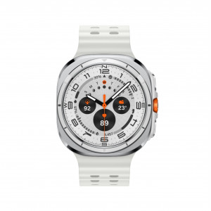 Умные часы Samsung Galaxy Watch Ultra (2025) LTE 47mm, Titanium White Marine Band White