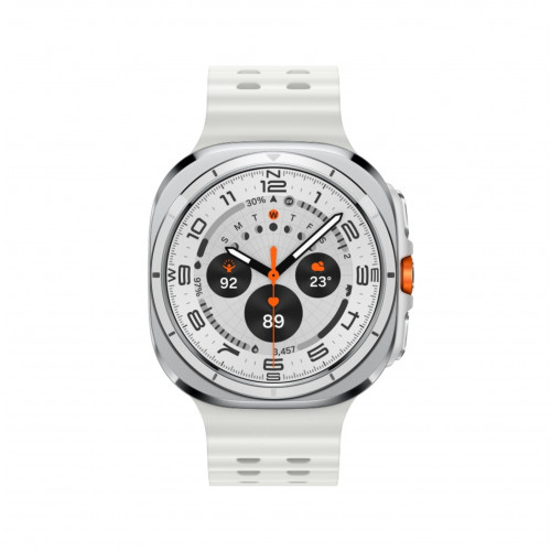 Умные часы Samsung Galaxy Watch Ultra (2025) LTE 47mm, Titanium White Marine Band White