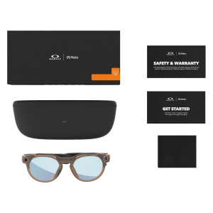 Умные очки OAKLEY HSTN, Brown Smoke/Prizm Deep Water Polarized