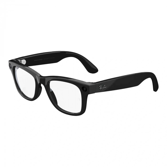 Умные очки Ray-Ban Meta Wayfarer (Gen 1) S50, Shiny Black/Clear (RW4006)