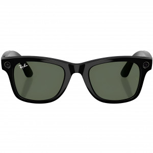 Умные очки Ray-Ban Meta Wayfarer (Gen 2) S53, Shiny Black/G-15 Green (RW4012)