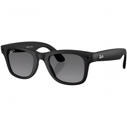 Умные очки Ray-Ban Meta Wayfarer (Gen 2) S53, Matte Black/Polarized Gradient Graphite (RW4012)