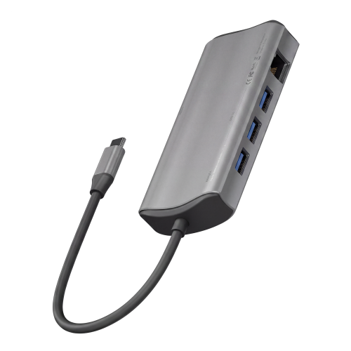 Адаптер-переходник Energea AluHub Max 11in1, серый
