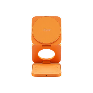 Зарядная станция uBear Balance Slim 3в1, космический оранжевый