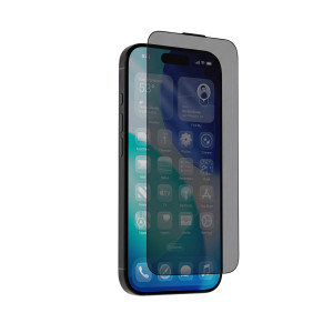Защитное стекло AceCase AceGlass Антишпион для iPhone 17 Pro Max, ультратонкая рамка