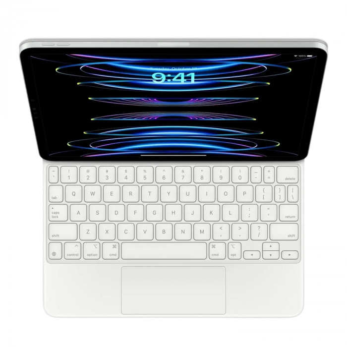 Клавиатура Apple Magic Keyboard для iPad Air 11" (M2, M3, M4 | 2024–2026), Air 10,9" и Pro 11" (2018–2022), White 